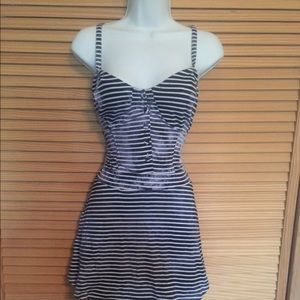 Nautical striped Romper